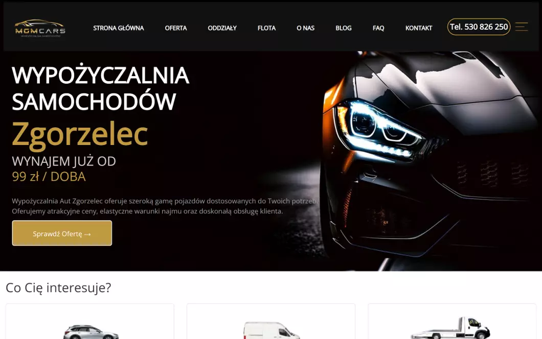 MGMcars Wypożyczalnia samochodów Zgorzelec
